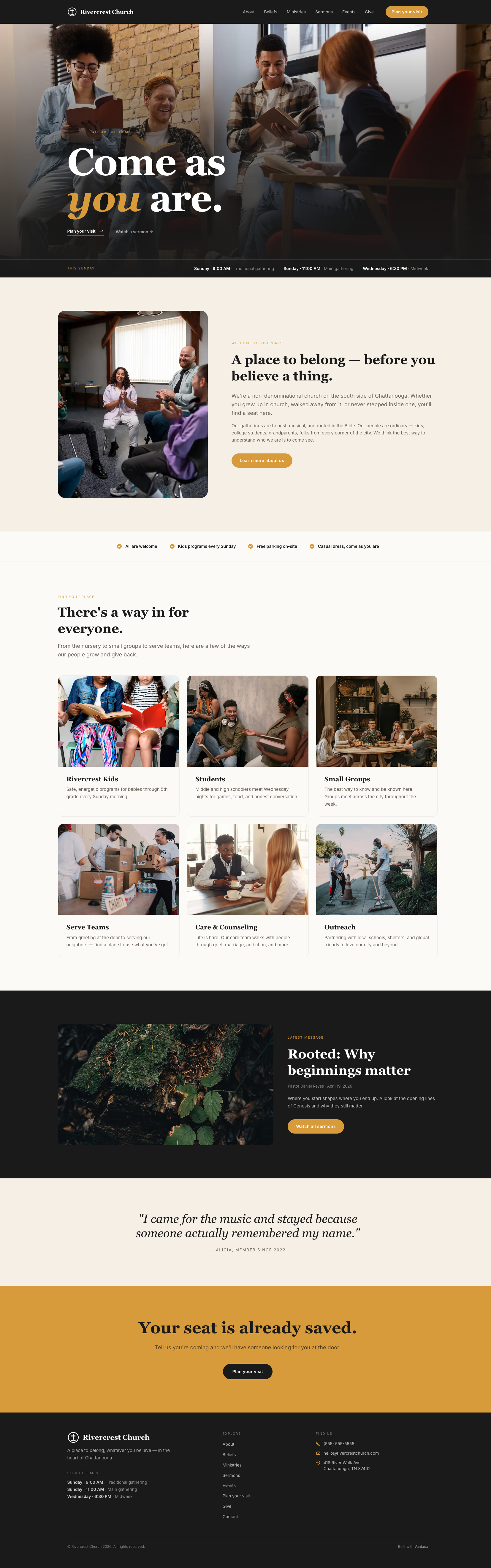 Church design preview