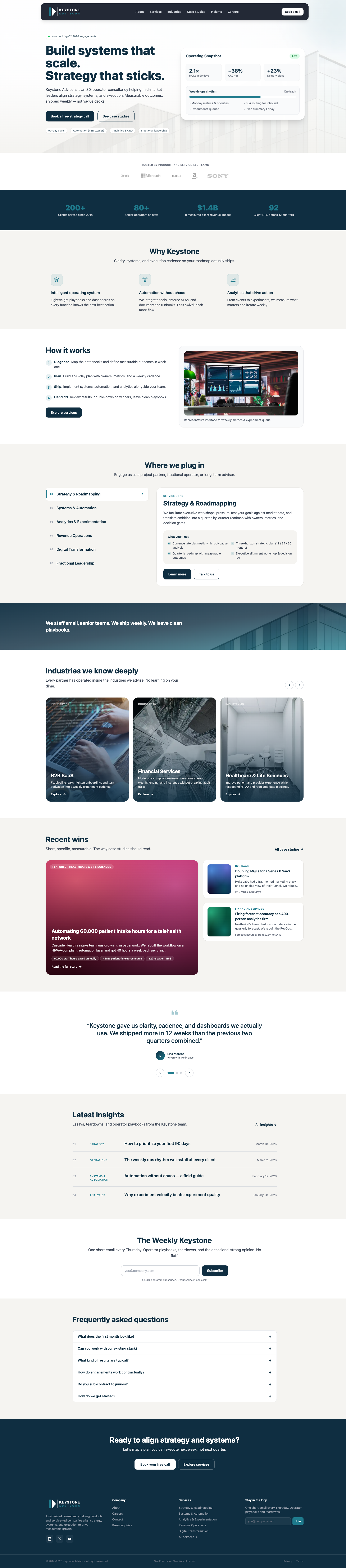 Consulting design preview