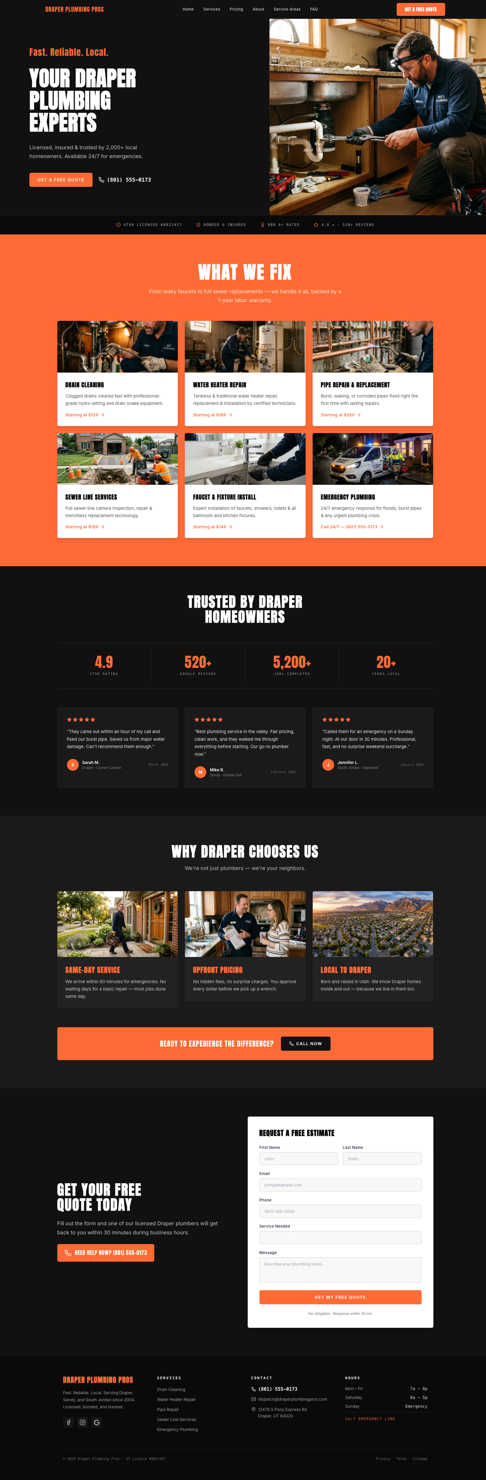 Plumbing design preview